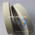 Garment wash care label Dyed color Beige thermal printing nylon taffeta labels